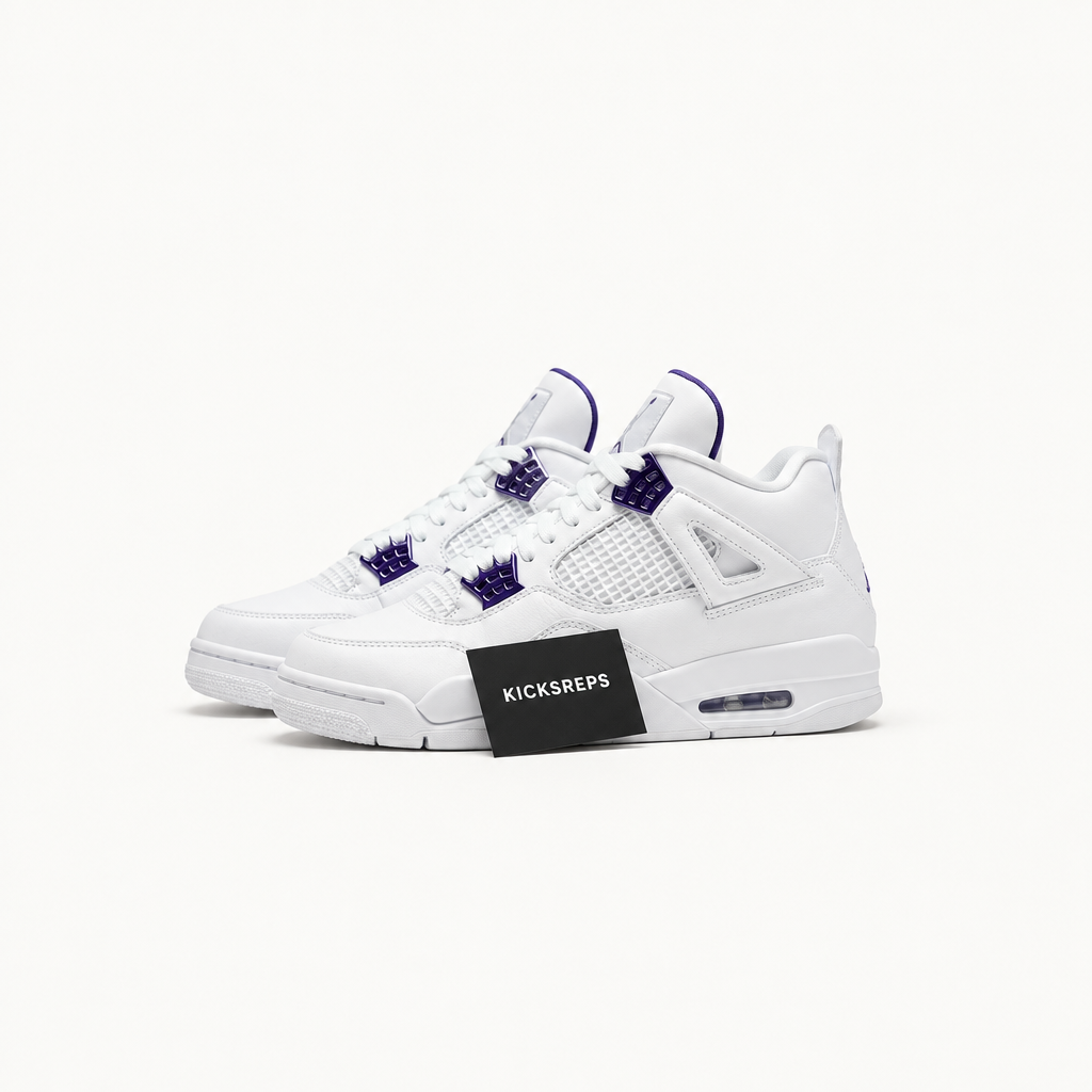 Sneaker Retro Court 4 Metallic Purple